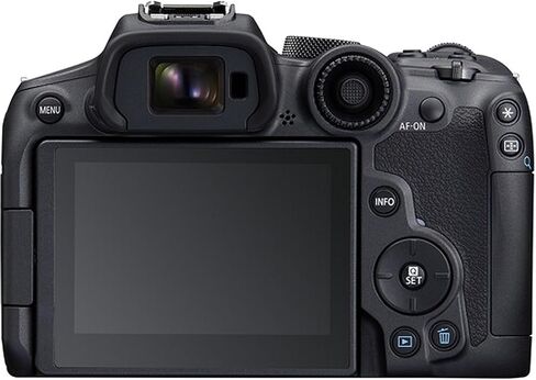 Canon EOS R7 32.5MP APS-C CMOS Sensor Mirrorless Camera with 18-45mm + 75-300mm Lenses + 128GB Extreme Memory, LED Video Light, Wide Angle Lens, Telephoto Lens, Filters- 44pc Pro Bundle (Renewed) in Kuwait