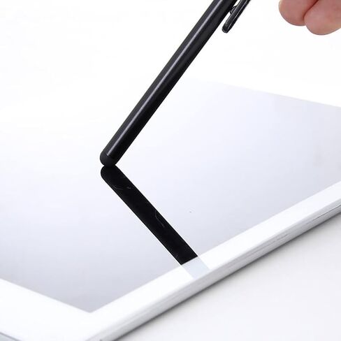 قلم ممتاز [30 حزمة] متوافق مع قلم اللمس الرقمي الرفيع المخصص Lenovo Tab M8 (FHD) لشاشة اللمس السعوية الخاصة بك! (أسود فضي أحمر) in Kuwait