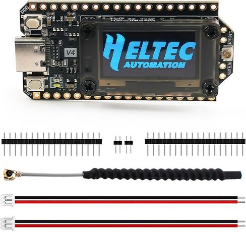 Heltec WiFi LoRa 32 V4 Development Board 0.96" OLED Display with ESP32-S3 SX1262 LoRa Chip Long-Range IoT DEV-Board Compatible with Lora V3 for Meshtastic WiFi IoT Devices Arduino Smart Home in Kuwait