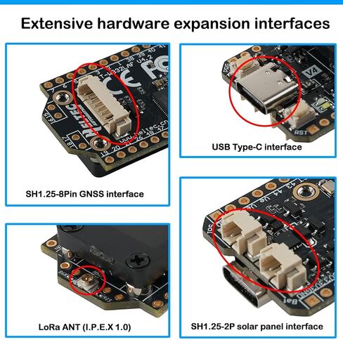 Heltec WiFi LoRa 32 V4 Development Board 0.96" OLED Display with ESP32-S3 SX1262 LoRa Chip Long-Range IoT DEV-Board Compatible with Lora V3 for Meshtastic WiFi IoT Devices Arduino Smart Home in Kuwait