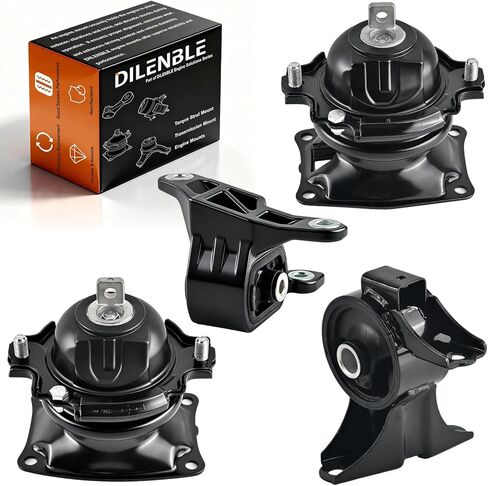 محرك محرك Mount & Trans Mount Replacement لعام 2011 2012 2013 Odyssey 3.5L V6 --- 6 SPD ؛ 2014 2015 2016 Odyssey 3.5L V6 ، مجموعة Mount Engine من 4 استبدال OE# A65057 A4575EL A65017EL A4587 in Kuwait