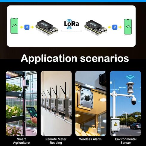 Heltec WiFi LoRa 32 V4 Development Board 0.96" OLED Display with ESP32-S3 SX1262 LoRa Chip Long-Range IoT DEV-Board Compatible with Lora V3 for Meshtastic WiFi IoT Devices Arduino Smart Home in Kuwait