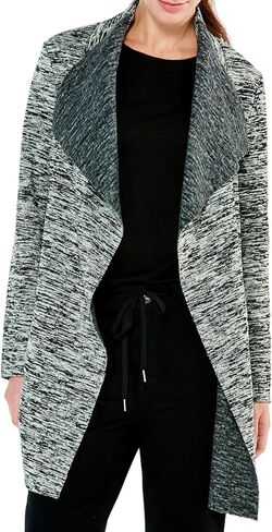 NIC+ZOE Women's Petite Spacedye Lounge Around Jacket in Saudi Arabia