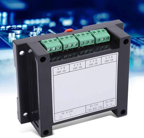 Industrial Hub Repeater 4 Channel Photoelectric Isolation Splitter with High Speed Transmission 115.2Kbps for Industrial Automation Systems 115x90x40mm in Kuwait