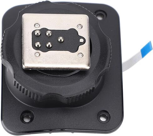 Fabater Hot Shoe Mount Foot, Precise Fit Stable Lightweight for V860II C, Camera Flash Repair Part with ABS Plastic Metal, for Professional Photographers Enthusiasts in Kuwait