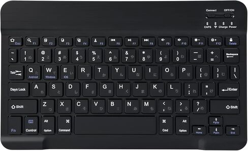 Intermerge Wireless Keyboard Case for iPad/Tablet - 360° Swivel Multi-Touch Trackpad, 7-Color RGB Backlit Keys, Pencil Holder, Power Indicator_LYJP1001_Pro 13_White in Kuwait