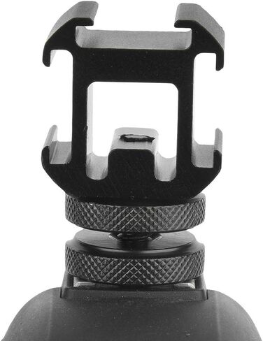 Zerodis Triple Hot Shoe Mount Adapter 3 Slot Metal Base for Microphone LED Light Monitor with Universal Hot Shoe Connector for DSLR Cameras Other Accessories in Kuwait