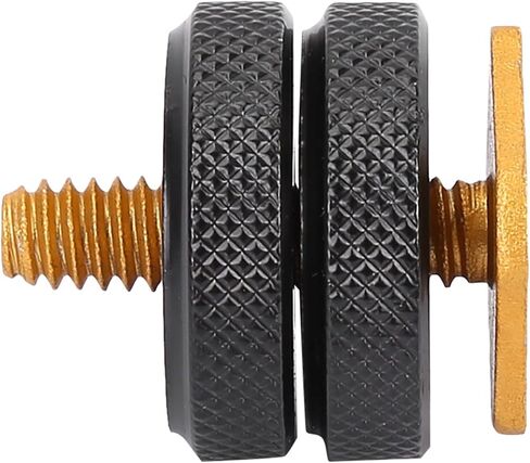 Zerodis 1/4 Screw Hot Shoe Adapter Holder Mount for Camera Flash Light Stand with CNC Machined Metal Thread Durable Anti Rust Other Accessories in Kuwait