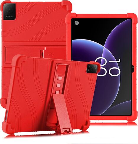 حافظة ATOOZ لجهاز TCL TAB 10 Gen 4 اللوحية مقاس 10.1 بوصة 2026 مع حامل للكمبيوتر الشخصي، حافظة أطفال من السيليكون الناعم لجهاز TCL Tab 10L Gen 4 Tablet (8483A) 10.1 بوصة (أسود) in Kuwait