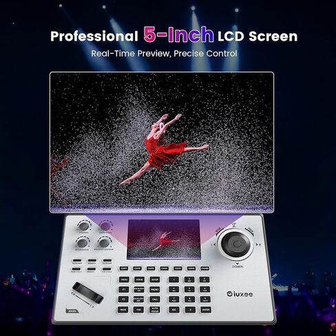 NDI 20X Optical Zoom 4K AI Auto Tracking PTZ Bundle UHD20U-4K-AI*3 USB/HDMI/LAN PoE for Live Streaming Camera with 4D Joystick 5" LCD Screen NDI Real-time Preview PTZ Camera Controller in Kuwait