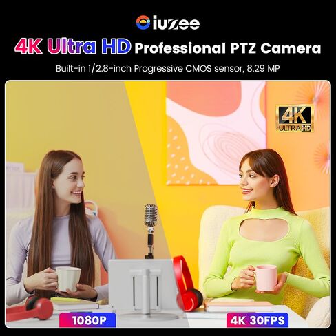 20X Optical Zoom NDI 4K AI Auto Tracking PTZ Bundle UHD20U-4KN-3 USB/HDMI/LAN PoE for Live Streaming Camera with 4D Joystick 5" LCD Screen Preview PTZ Camera Controller in Kuwait