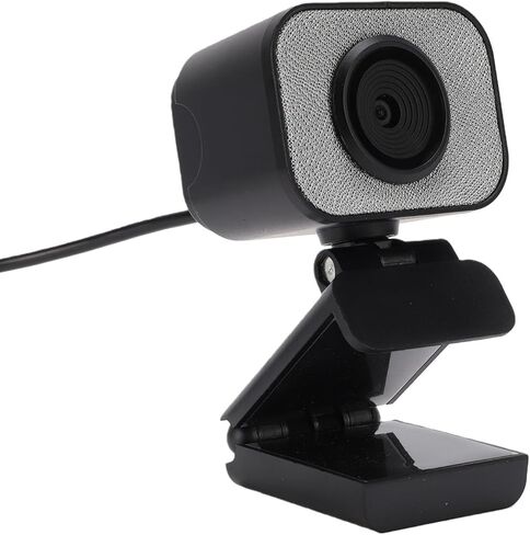 PUSOKEI 4K Webcam, HD Wide Angle Lens with Noise Reduction Microphone and Low Light Compensation, for Desktop Laptop Tablet PC Video Conference Streaming in Kuwait