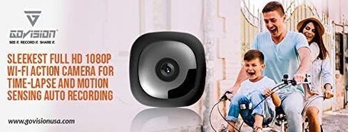 مدير الكاميرا ميني برو | كاميرا عمل رقمية مقاومة للماء بتقنية WiFi كاملة الوضوح للسفر | مجموعة صور بدقة 8 ميجابكسل مع وحدتين in Kuwait