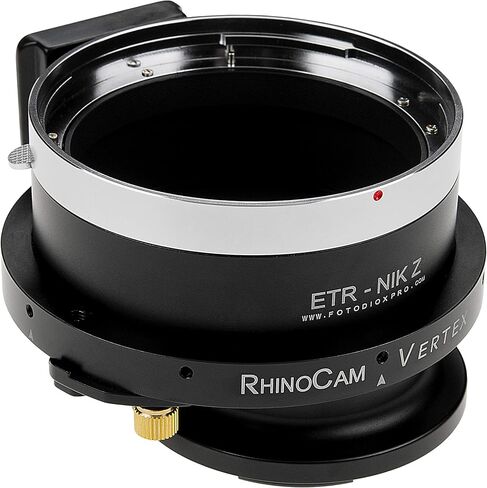 Fotodiox RhinoCam Vertex Rotating Stitching Adapter, Compatible with Bronica ETR Mount SLR Lens to Nikon Z-Mount Mirrorless Cameras, ETR-NKZ-RCV in Kuwait
