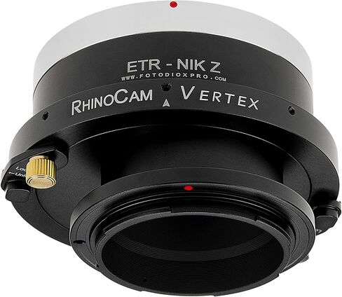 Fotodiox RhinoCam Vertex Rotating Stitching Adapter, Compatible with Bronica ETR Mount SLR Lens to Nikon Z-Mount Mirrorless Cameras, ETR-NKZ-RCV in Kuwait