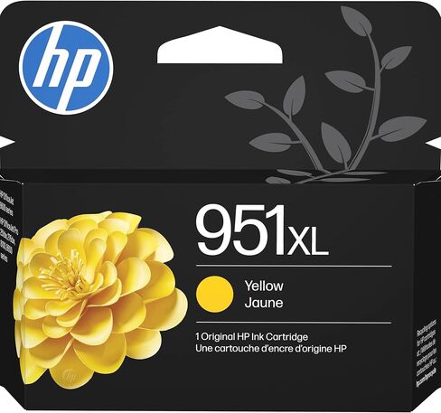 خراطيش حبر HP 951XL / 950XL (F6v12fn) (أرجواني سماوي أصفر أسود) 5 عبوات في عبوة البيع بالتجزئة in Saudi Arabia