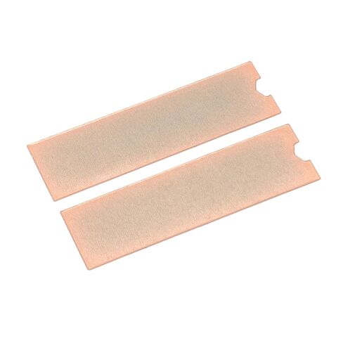 Generic Laptop NVMe M.2 Heatsink with Copper Graphene Material, Optimal Performance for 2280 SSDs, 2pcs in Kuwait