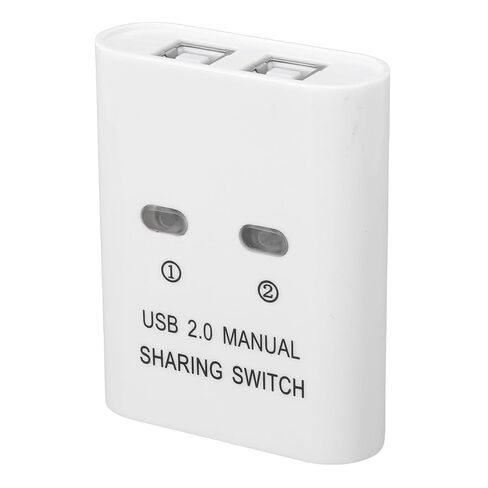 GOWENIC USB2.0SwitchSelector, High Speed Transmission, Time Saving and Effortless, with USB 2.0 interfaces, for 2 Computers Share 1 Printer Device in Kuwait