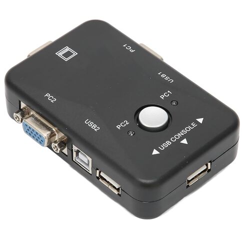 1920x1440 Dual USB 2.0 KVM سهل التوصيل والتشغيل لـ 98 98se 2000 Me، دعم الألعاب عبر الإنترنت in Kuwait