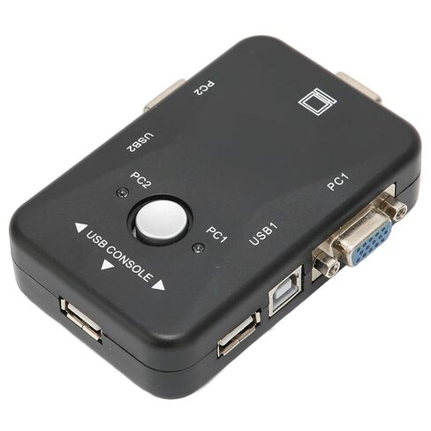 1920x1440 Dual USB 2.0 KVM سهل التوصيل والتشغيل لـ 98 98se 2000 Me، دعم الألعاب عبر الإنترنت in Kuwait