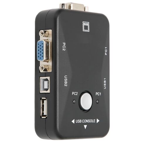 1920x1440 Dual USB 2.0 KVM سهل التوصيل والتشغيل لـ 98 98se 2000 Me، دعم الألعاب عبر الإنترنت in Kuwait