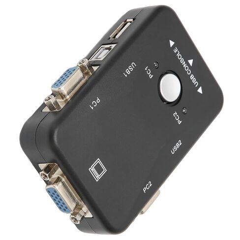 1920x1440 Dual USB 2.0 KVM سهل التوصيل والتشغيل لـ 98 98se 2000 Me، دعم الألعاب عبر الإنترنت in Kuwait