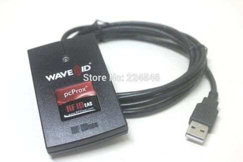 كابلات RDR-6382AKU لأفكار الترددات اللاسلكية pcProx Indala - PcProx 82 Series Indala 26 بت قارئ USB أسود - (طول الكابل: أخرى) in Kuwait