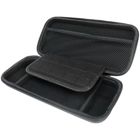 Qblahip Carry Case compatible with Nintendo Switch and New Switch for OLED Console - Black Protective Hard Portable Travel Carry Case to Complete Protection for Your Console During Travel or Storage in Kuwait