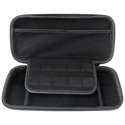 Qblahip Carry Case compatible with Nintendo Switch and New Switch for OLED Console - Black Protective Hard Portable Travel Carry Case Shell Pouch with Pockets for Accessories and Games in Kuwait