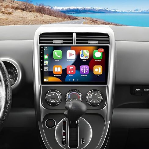 [4+64G] راديو سيارة لسيارة Honda Element 2003 2004 2005 2006 مع Carplay لاسلكي Android Auto Bluetooth شاشة تعمل باللمس ستيريو مع WiF/FM/GPS/SWC in Kuwait