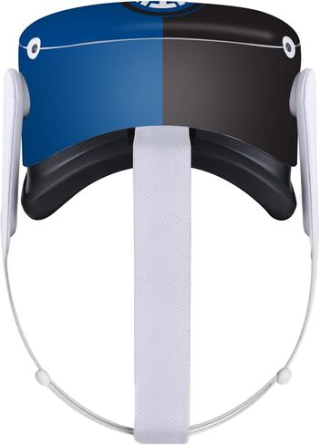 Head Case Designs Officially Licensed Inter Milan Flag Badge Vinyl Sticker Skin Decal Cover Compatible with Meta Quest 2 in Kuwait