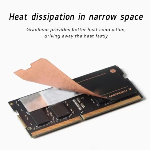 Copper Graphene Memory Heatsink Rapid Heat Dissipation DDR4 DDR5 Cooler for Enhancing Gaming Experience in Kuwait