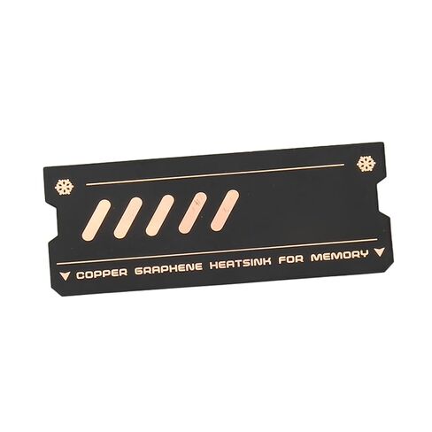 Copper Graphene Memory Heatsink Rapid Heat Dissipation DDR4 DDR5 Cooler for Enhancing Gaming Experience in Kuwait