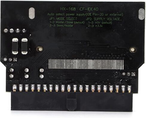 محول GLOGLOW Nan 5.0V / 3.3V CF إلى IDE، مادة PCB، يدعم بطاقات CF I وII، مثالي للأقراص الصلبة الصغيرة وتطبيقات نقل البيانات وأجهزة الكمبيوتر المكتبية والأجهزة الطرفية (استخدام واحد) in Kuwait