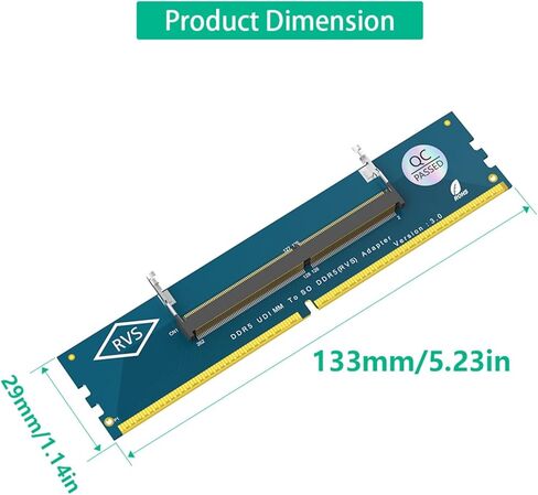 كمبيوتر محمول SO DDR5 إلى DDR5 DIMM لوح مهايئ لتعزيز تكامل الكمبيوتر سريع السرعة DIMM فتحة محول in Kuwait