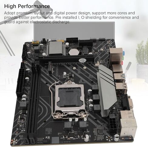 H311 DDR4 Gaming Motherboard, 1000Mbps LAN, M.2 Slot, USB 3.2 Gen1, DisplayPort, LGA 1151, Micro ATX in Kuwait