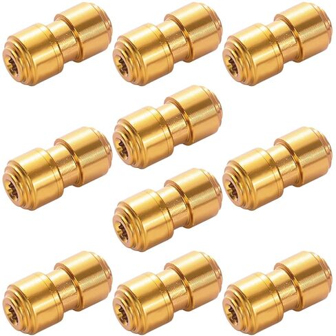 10-Pack Anodized Aluminum Thumb Studs Compatible with Benchmade Bugout 535/535S/535GRY-1 Knives​ in Kuwait