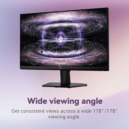 شاشة Dell مقاس 24 بوصة عالية الدقة بالكامل، لوحة IPS بدقة 1920 × 1080، معدل تحديث 144 هرتز، 1 مللي ثانية MPRT، AMD FreeSync للألعاب السلسة، HDMI مزدوج، قابل للتعديل للإمالة، قابل للتركيب على VESA، للعمل/المنزل in Kuwait
