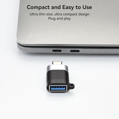 ELUTENG USB C مجموعات محولات مختلفة مع زاوية جانبية، USB A/Micro USB/OTG 6 حزم محول متنوع من النوع C لأجهزة iPhone وiPad وGalaxy والهواتف الذكية والأجهزة اللوحية وأجهزة الكمبيوتر المحمولة ومجموعة موصل USB in Kuwait