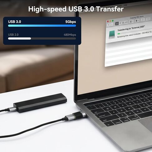 ELUTENG USB C مجموعات محولات مختلفة مع زاوية جانبية، USB A/Micro USB/OTG 6 حزم محول متنوع من النوع C لأجهزة iPhone وiPad وGalaxy والهواتف الذكية والأجهزة اللوحية وأجهزة الكمبيوتر المحمولة ومجموعة موصل USB in Kuwait