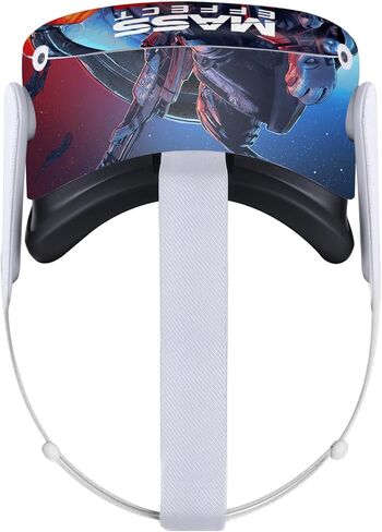 Head Case Designs Officially Licensed EA Bioware Mass Effect Key Art Legendary Graphics Vinyl Sticker Skin Decal Cover Compatible with Meta Quest 2 in Kuwait