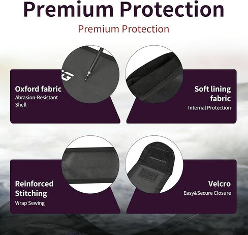 SPG Archery Bow Limb Sleeves and Bow Riser Sleeve Recurve Bows Limb Covers for Bow Limb Protector Takedown Bows Accessory in Kuwait