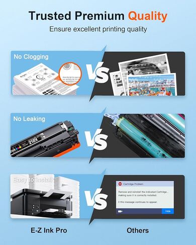 خراطيش حبر HP 218X متوافقة مع 4 عبوات مع شريحة HP Color LaserJet pro MFP 3301fdw 3301sdw متوافقة مع حبر 218X 218 218A لـ LaserJet pro MFP 3301fdw 3301sdw 3301cdw 3201dw W2180X in Kuwait
