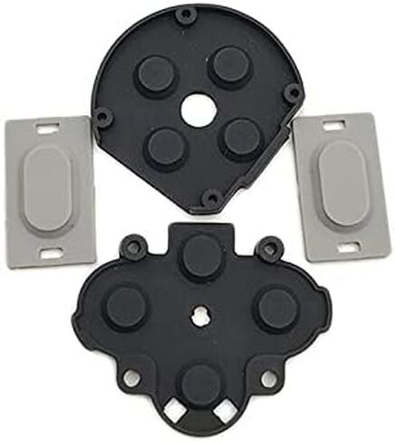 YANHAO [أجزاء ألعاب الفيديو] قطعتان لجهاز Sony PSP 1000 / PSP Fat D وسادات مطاطية موصلة بزر R L استبدال وحدة التحكم في الألعاب [استبدال] in Kuwait