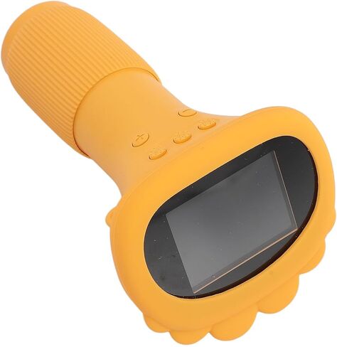 Microscopes 1000X 2.0 Inch IPS Color Screen Microscope for Kids Handheld Microscope for with 8 LED Lights Portable Digital Handheld Digital Microscopes HD (Yellow) in Kuwait