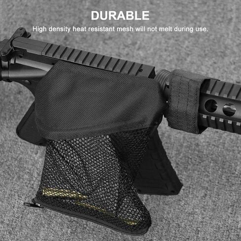 Marmot Brass Shell Catcher Tactical Cartridge Nylon Mesh Shell Quick Unload with Zippered Bottom Collection in Kuwait