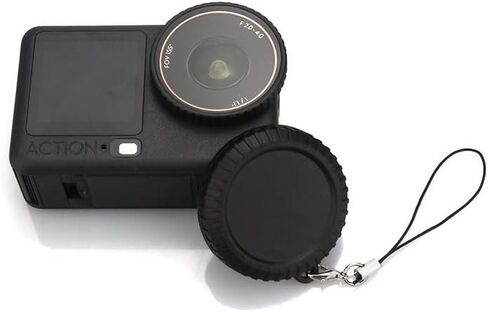 Protective Lens Cap Silicone Cover for DJI Action 5/Action 4, Camera Lens Protector Dust Scratch Proof Fall Resistant Camera Accessories Lens Protection in Kuwait