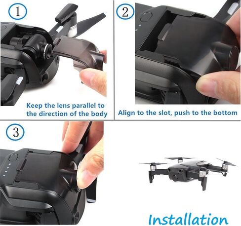 Replacement Drone Camera Lens Protector Cap Gimbal Case Cover for DJI Mavic Air Accessories in Kuwait