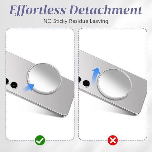 Selfie Magnetic Mirror Convex Wide-Angle Mirror for Phone Back Camera Selfies Logging Streaming Video Recording Video Conference Photography in Kuwait