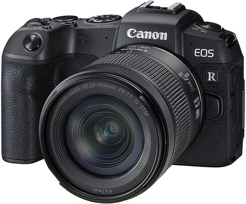 Canon EOS RP Mirrorless Camera with Canon RF 24-105mm f/4-7.1 is STM Lens + 64GB Memory Card + Accessories Including: Case, Card Reader & More (Renewed) in Kuwait